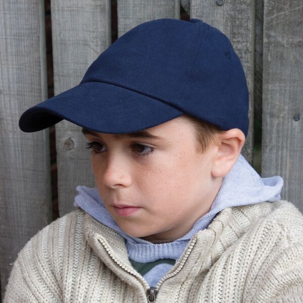 Result Kids Low Profile Heavy Brushed Cotton Cap Thumbnail